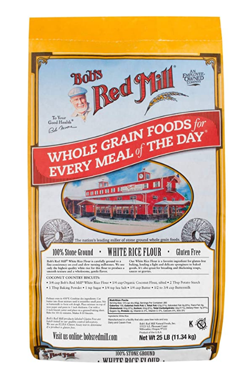 BOB'S RED MILL White Rice Flour Bulk Pack | 11.34kg