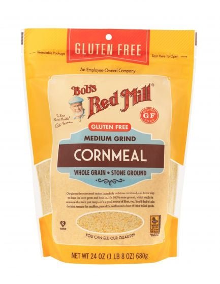 BOB'S RED MILL Whole Grain Medium Grind Cornmeal | 680g
