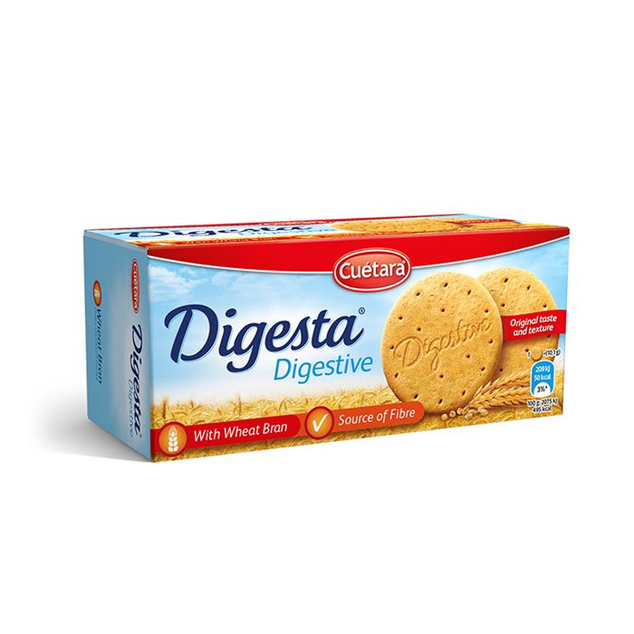 CUETARA Digesta Original Digestive, 200g, Sugar free