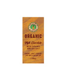 ORGANIC LARDER Milk Chocolate With Caramel & Sea Salt, 100g, Organic