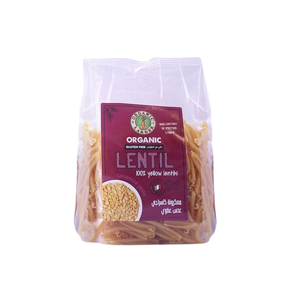 ORGANIC LARDER Lentil Pasta, 250g - Organic, Vegan, Gluten Free