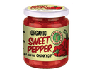 ORGANIC LARDER Sweet Pepper Chunky Dip 260g - Organic, Vegan, Gluten Free