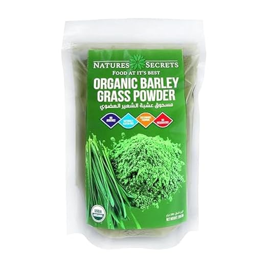 NATURES SECRET Organic Barley Grass Powder, 200g, Keto