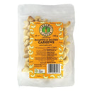 ORGANIC LARDER Roasted and Salted Cashews, 150g - Organic, Vegan