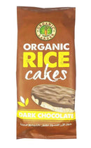 ORGANIC LARDER Rice Cakes With Dark Chocolate, 67g, Organic