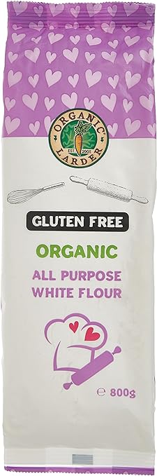 ORGANIC LARDER Gluten Free All Purpose White Flour, 800g - Organic, Gluten free, Natural