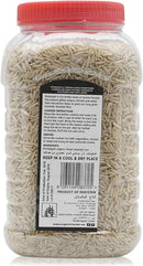 ORGANIC LARDER Himalayan Brown Basmati Rice, 1Kg - Organic, Vegan, Natural
