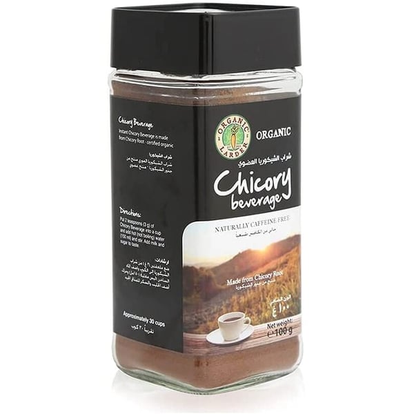 ORGANIC LARDER Organic Chicory Beverage, Naturally Caffeine Free, 100g - Organic, Natural