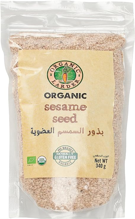ORGANIC LARDER Sesame Seed, 340g - Organic, Vegan, Gluten Free