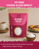 Ecological Allulose Sweetener Granules 400g - Zero Calorie Sugar Alternative