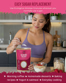 Ecological Allulose Sweetener Granules 400g - Zero Calorie Sugar Alternative