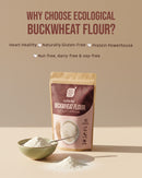 Ecological Gluten-Free Buckwheat Flour, 500g