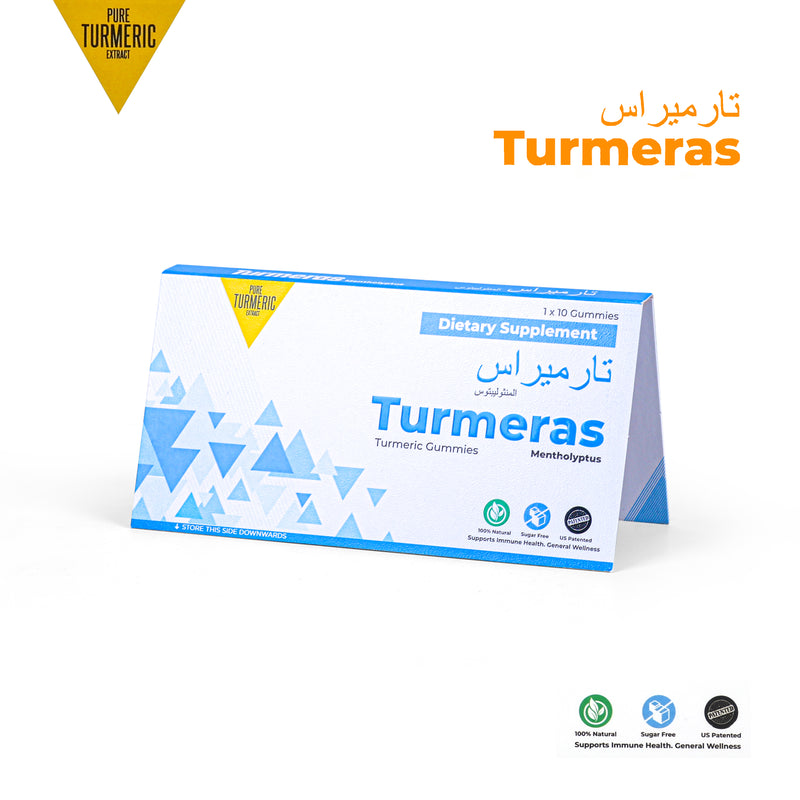 TURMERAS - Turmeric Gummies Mentholyptus