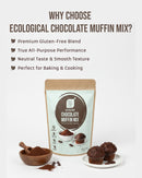 ECOLOGICAL Gluten-Free Chocolate Muffin Mix, 250g