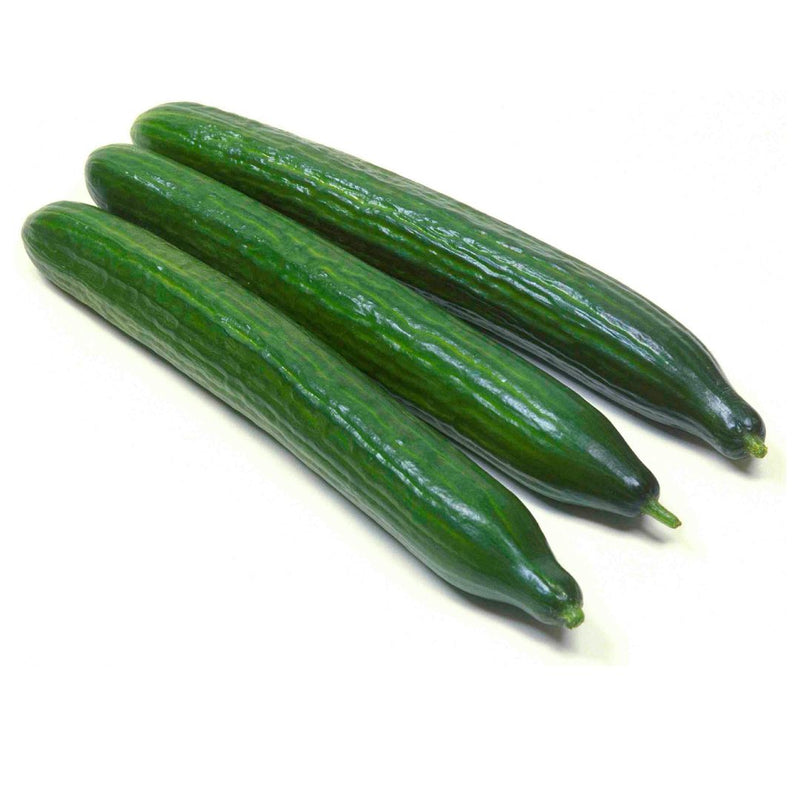 ORGANIC English Cucumbers, 300g to 400g (1 Pc)