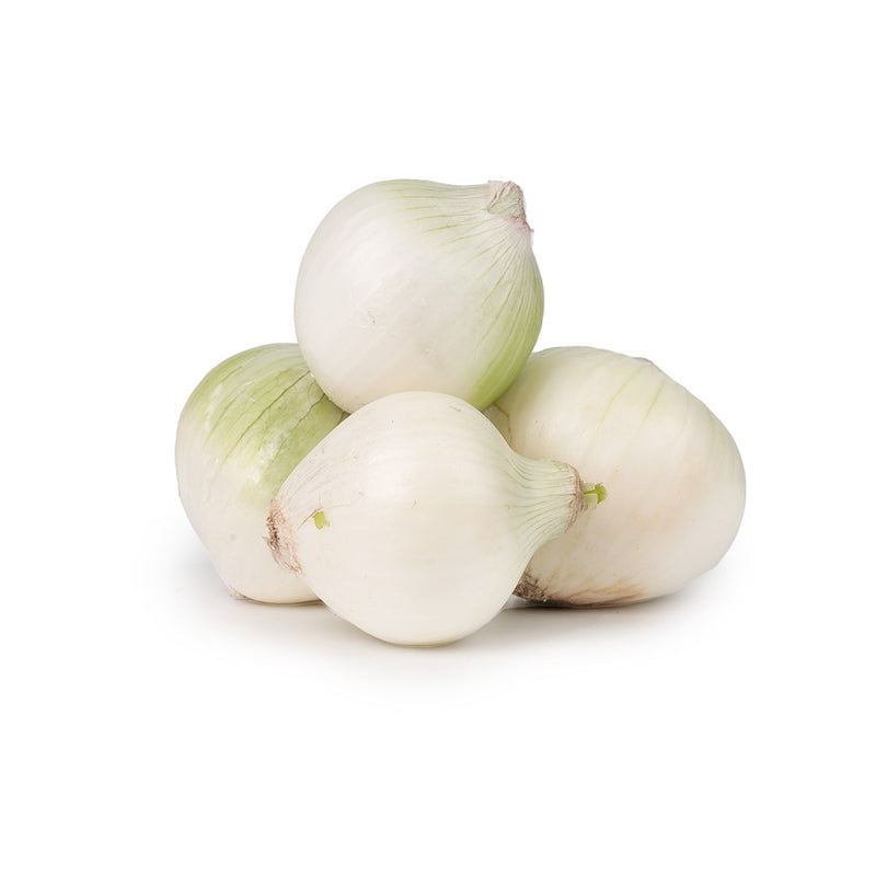 FRESH White Onions, 1Kg (2 to 4 Pcs)