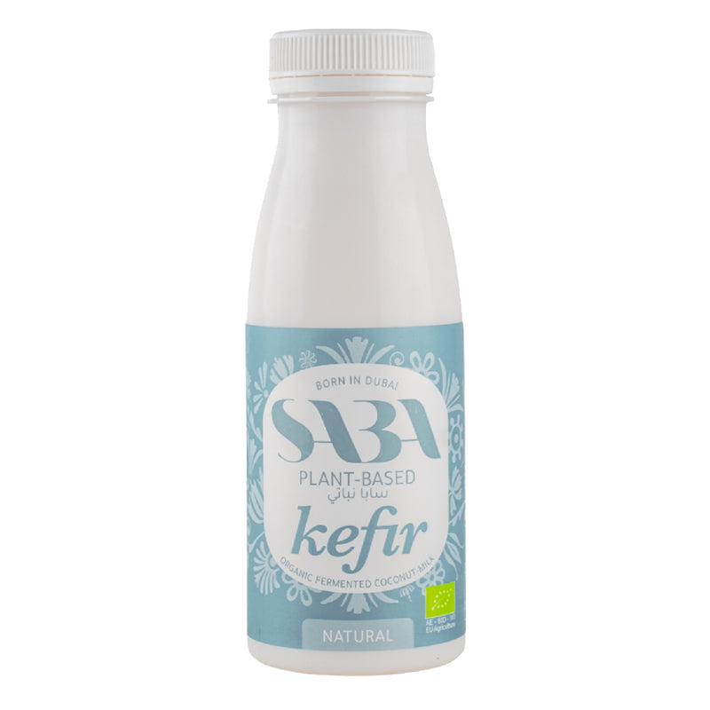 SABA Coconut Kefir Milk Natural, 250ml - Organic, Vegan