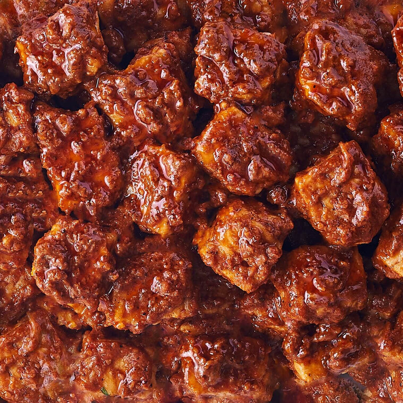 HELLO TEMPAYY Peppery Szechuan Chilli Tempeh Cubes, 200g - Vegan, Gluten Free