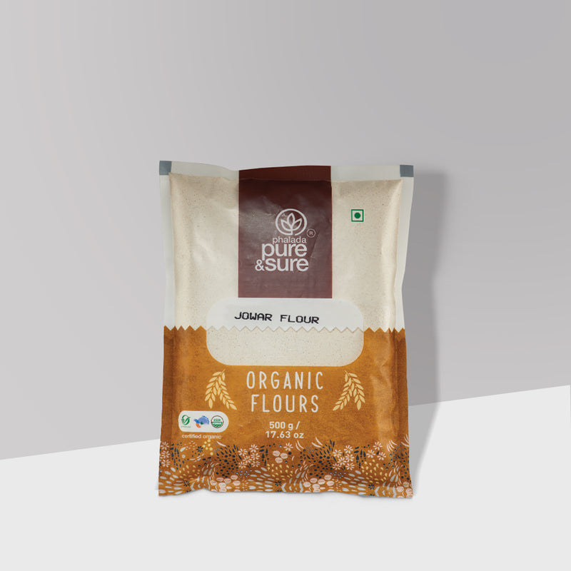 PURE & SURE Organic Jowar Flour, 500g