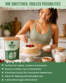 ECOLOGICAL Monkfruit Sweetener, 400g - With Allulose