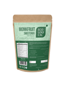 ECOLOGICAL Monkfruit Sweetener, 400g - With Allulose