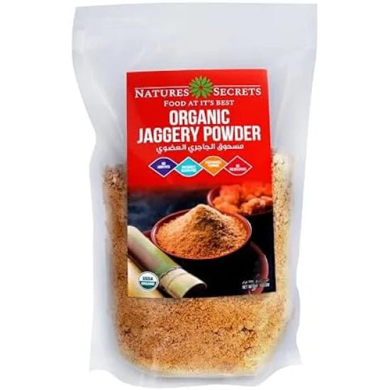 NATURES SECRET Organic Jaggery Powder, 500g