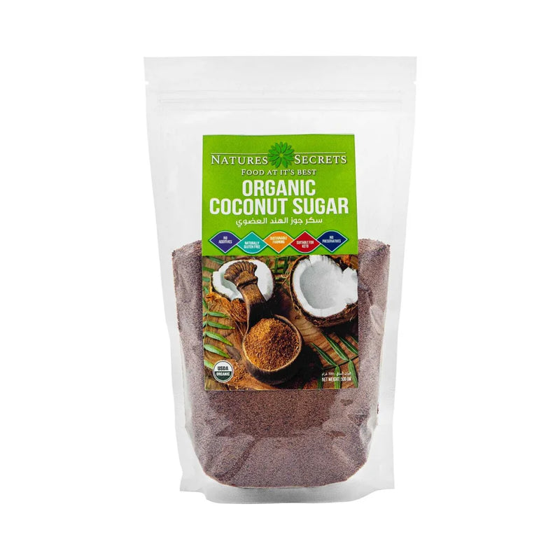 NATURES SECRET Organic Coconut Sugar, 500g