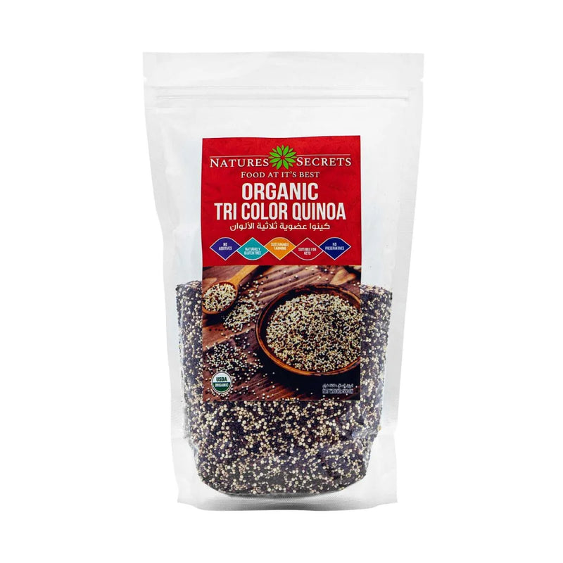 NATURES SECRET Organic Tricolor Quinoa, 500g, Gluten free, Keto