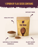 ECOLOGICAL Organic Flax Seeds, 250g