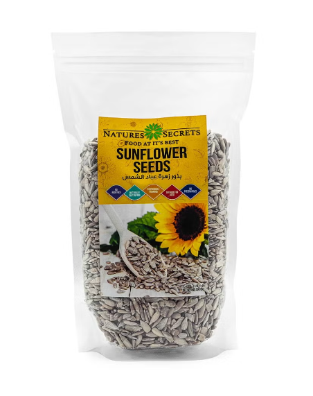 NATURES SECRET Sunflower Seeds, 500g, Gluten free, Keto