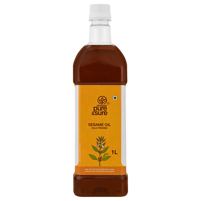PURE & SURE Organic Sesame Oil, 1L