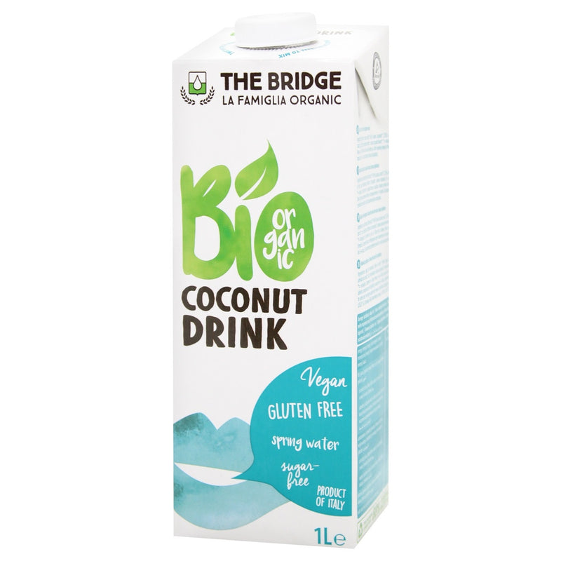 THE BRIDGE Bio Coconut Drink, 1L - Organic, Vegan, Gluten Free