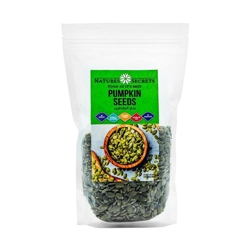 NATURES SECRET Pumpkin Seeds, 500g, Keto, Gluten free