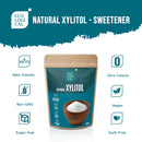 Premium ECOLOGICAL Natural Xylitol, 400g - Sugar Substitute for Healthy and Sustainable Living