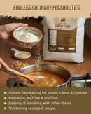 Ecological Gluten-Free Almond Flour, 2.5 Kg