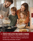 ECOLOGICAL Gluten-Free Brown Rice Flour, 20 kg