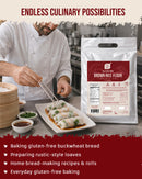 ECOLOGICAL Gluten-Free Brown Rice Flour, 2.5 kg