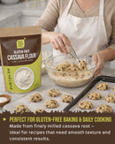 ECOLOGICAL Gluten-Free Cassava Flour, 500g
