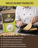 ECOLOGICAL Gluten-Free Cassava Flour, 500g