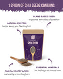Ecological Gluten-Free Chia Seeds, 500g