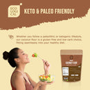 ECOLOGICAL Organic Coconut Flour, 500g - Gluten Free & Versatile for Healthy Baking