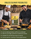 ECOLOGICAL Gluten-Free Corn Meal, 20 Kg