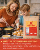 ECOLOGICAL Gluten-Free Corn Starch, 20 Kg