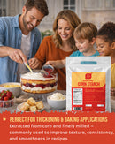 ECOLOGICAL Gluten-Free Corn Starch, 2.5 Kg