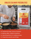 ECOLOGICAL Gluten-Free Corn Starch, 2.5 Kg