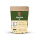 ECOLOGICAL Organic Coconut Sugar, Dark, 500g - Unrefined Sweetener for Healthier Living