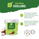 ECOLOGICAL Organic Extra Virgin Coconut Oil, 4Ltr