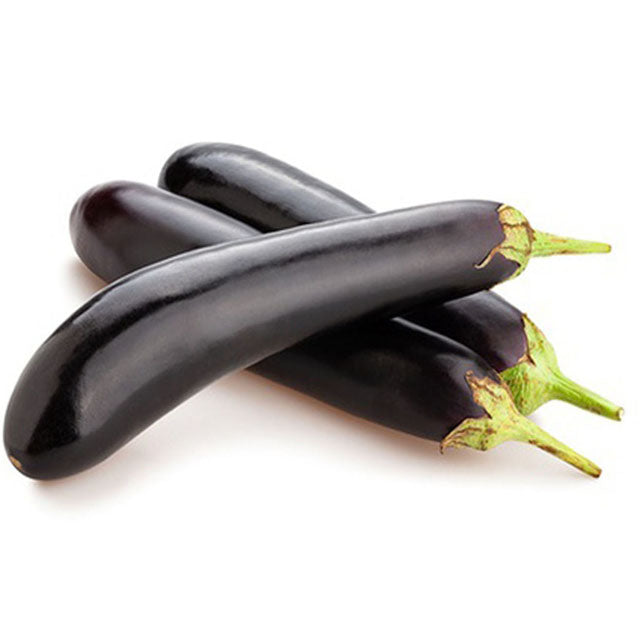 ORGANIC Long Eggplants, 500g (4 to 5 Pcs)