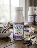 SABA Coconut Kefir Milk Vanilla, 250ml - Organic, Vegan, Pack of 6