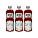 SABA Kombucha Hibiscus & Basil, 270ml - Pack of 6